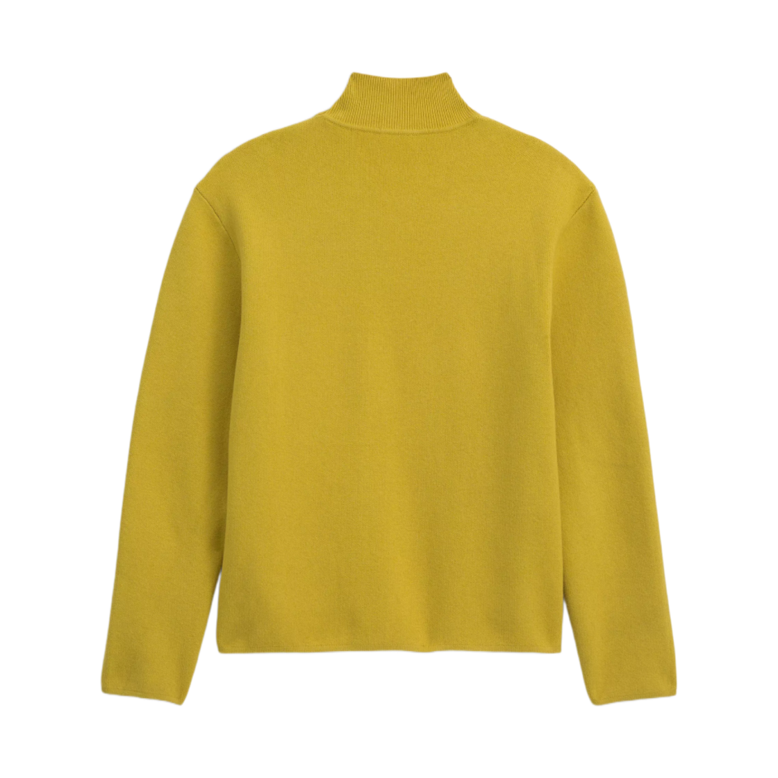 자라 컴팩트 하이 넥 스웨터 머스타드(Zara Compact High Neck Sweater Mustard) - 2