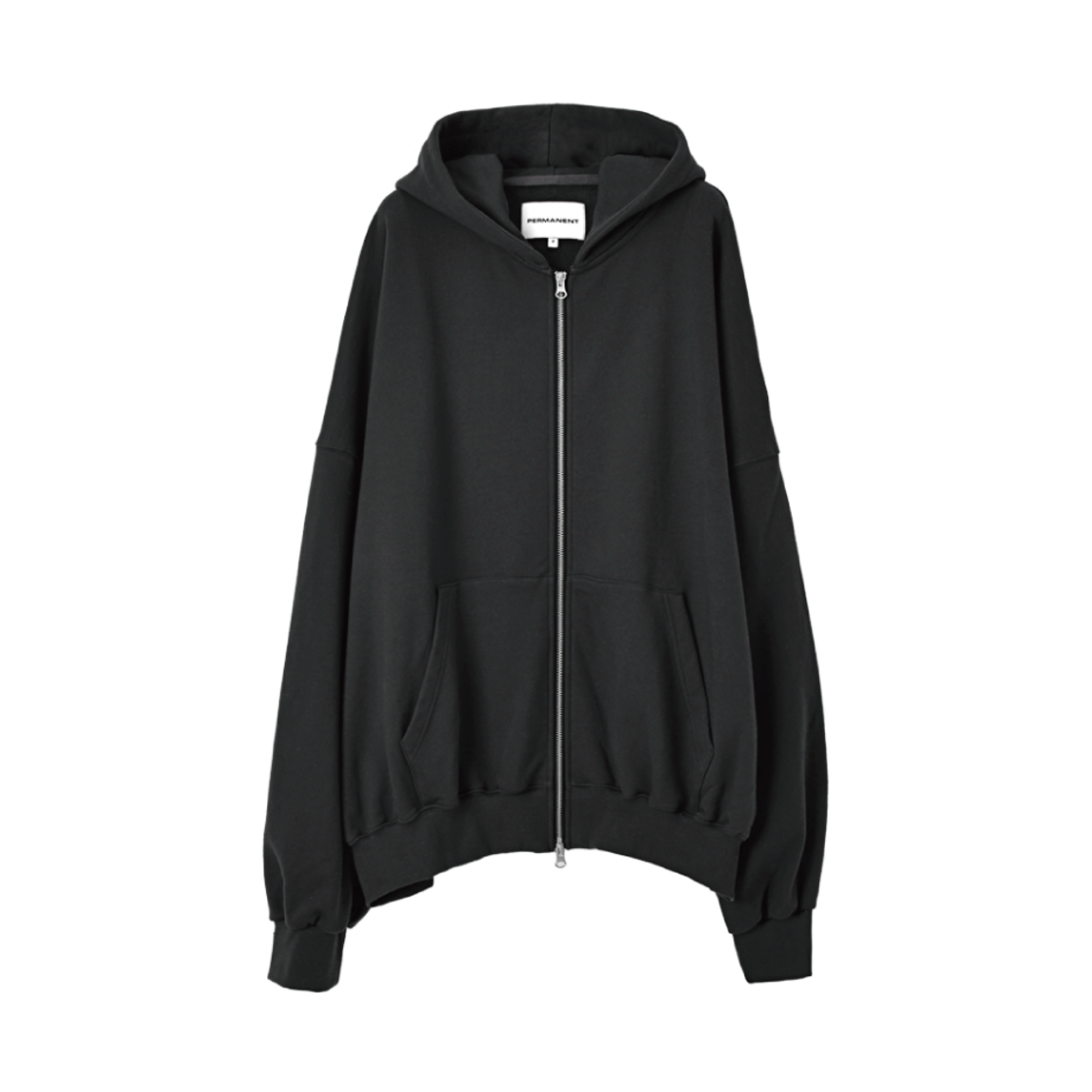 퍼머넌트 아카이브 스웻 후디 집업 딥차콜(Permanent Archive Sweat Hoodie Zip-Up Deep Charcoal)
