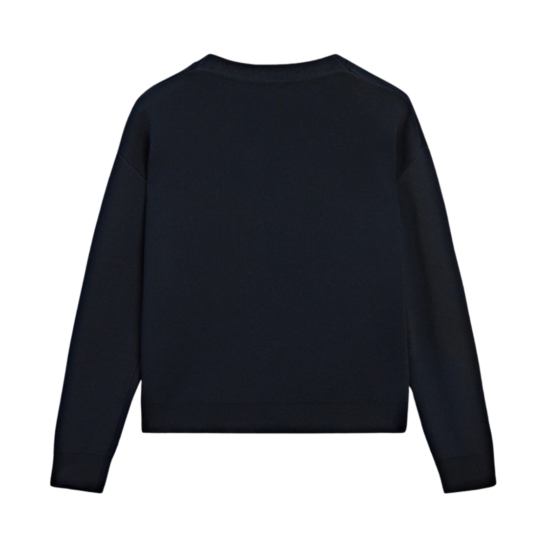 마시모두띠 스냅 버튼 니트 가디건 네이비 블루(Massimo Dutti Knit Cardigan with Snap Buttons Navy Blue) - 2