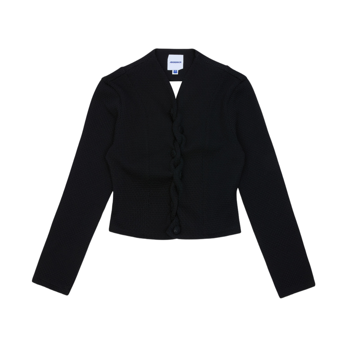 BO01SSKT0702BK (W) Ader Error Cardigan Product 62 Noir