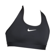 (W) Nike Swoosh Medium Support Padded Sports Bra Black - Asia