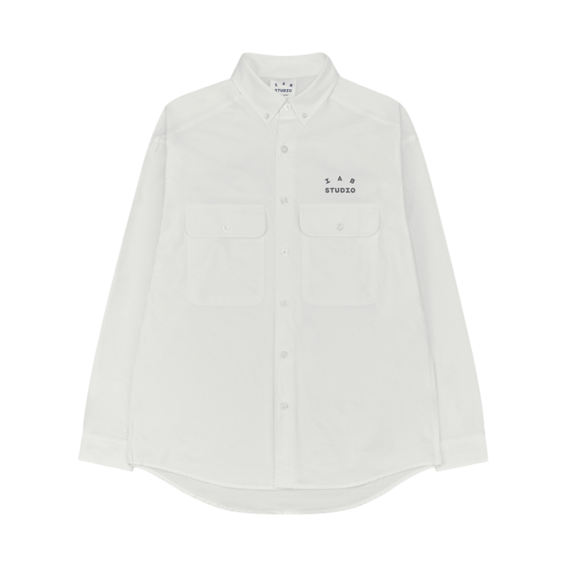 아이앱 스튜디오 워크 셔츠 화이트 - 23FW