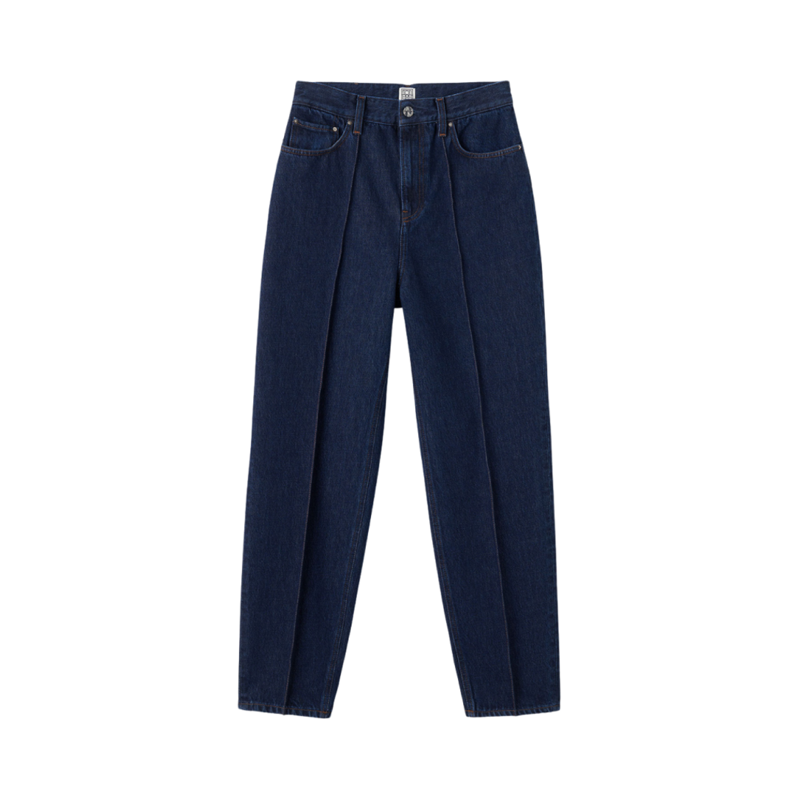 224-231-741-497 (W) Toteme Tapered Leg Denim Dark Indigo