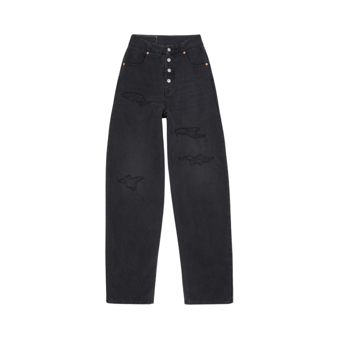 S52LA0187S30743900 (W) MM6 Maison Margiela High Waist Jeans Black