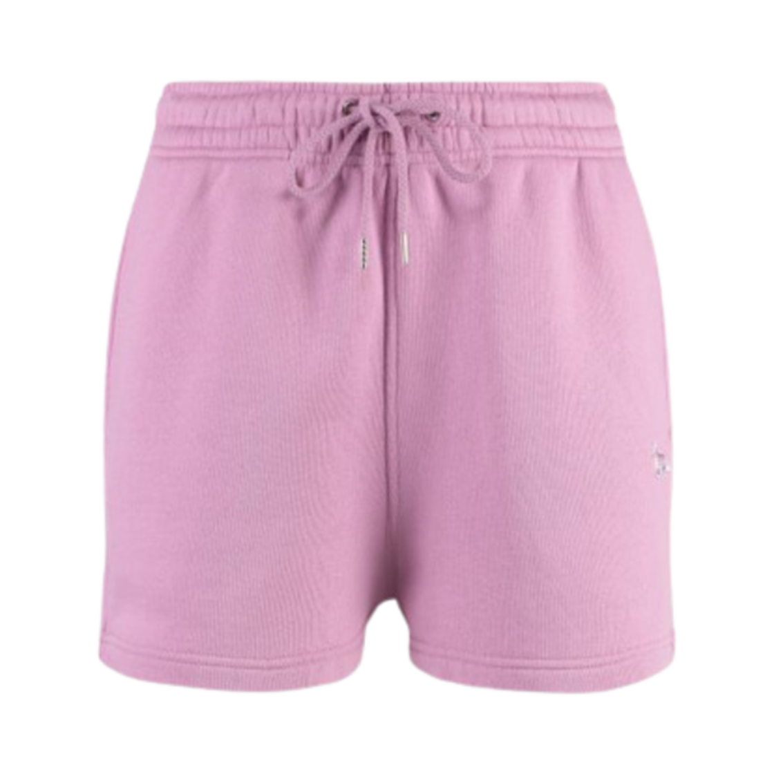 MW01113KM0321-P527 (W) Maison Kitsune Baby Fox Patch Regular Jog Shorts Blossom