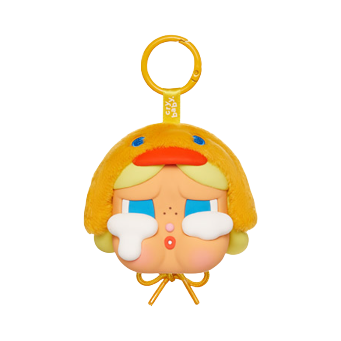 - Pop Mart Crybaby Crying Again Series Duck Earphone Bag