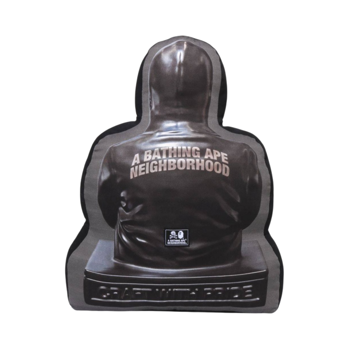 베이프 x 네이버후드 샤크 쿠션 블랙(BAPE x Neighborhood Shark Cushion Black) - 3