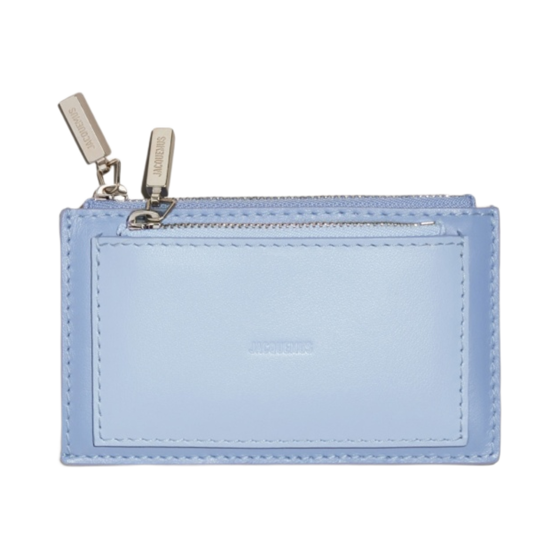 235SL059-3108-325 Jacquemus Le Carre Rectangle Wallet Blue Grey