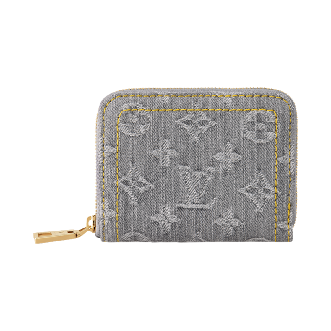 Louis Vuitton Zippy Coin Purse Washed Gray