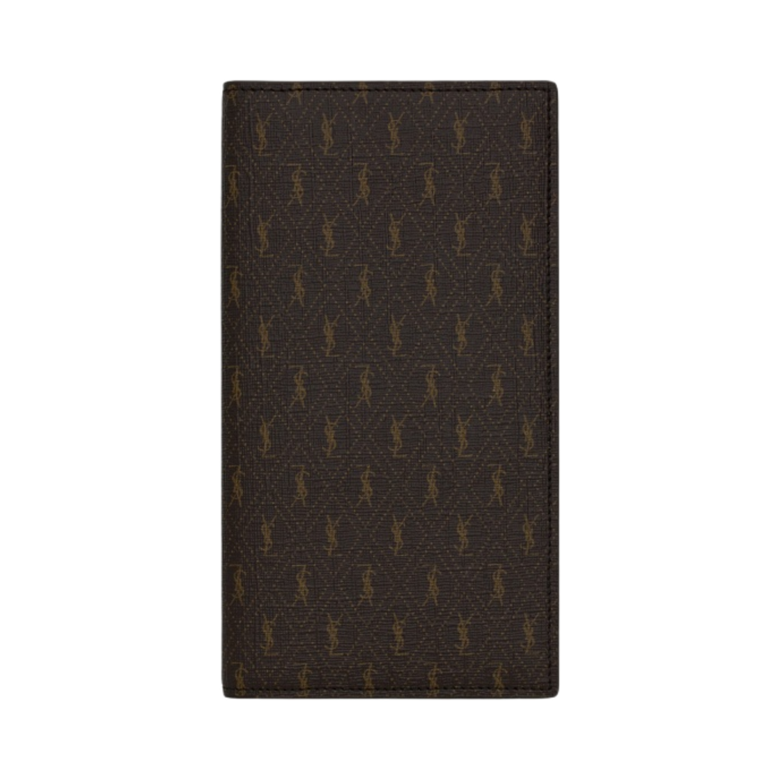 생로랑 캔버스 스무스 레더 르 모노그램 장지갑 체스트넛(Saint Laurent Le Monogramme Continental Wallet in Canvas Smooth Leather Chestnut) - 1