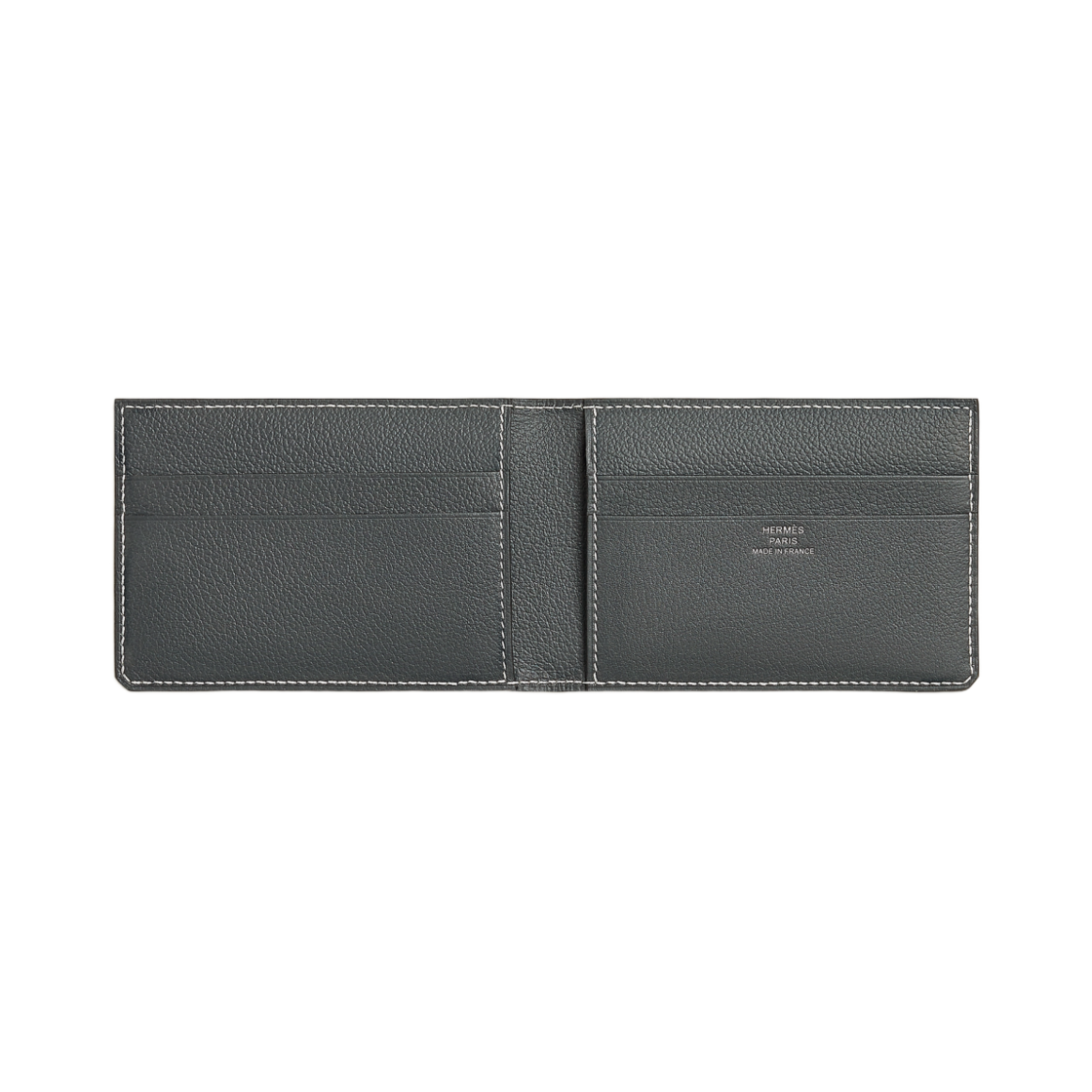 에르메스 H 셀리에 카드 홀더 에버컬러 & 그리 미스티(Hermes H Sellier Card Holder Evercolor & Gris Misty) - 2