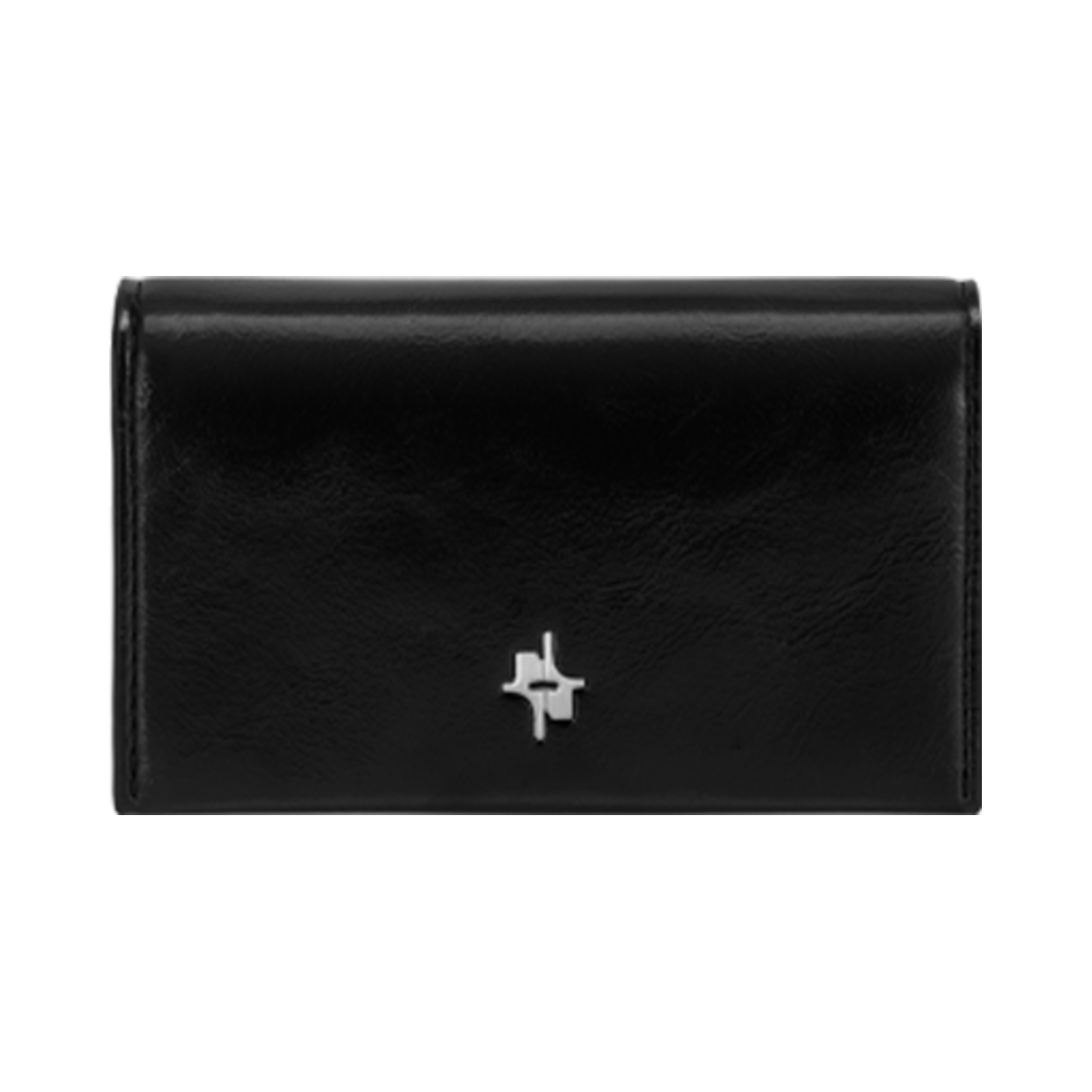 1010944 FINDKAPOOR Flamma Flap Card Wallet Black