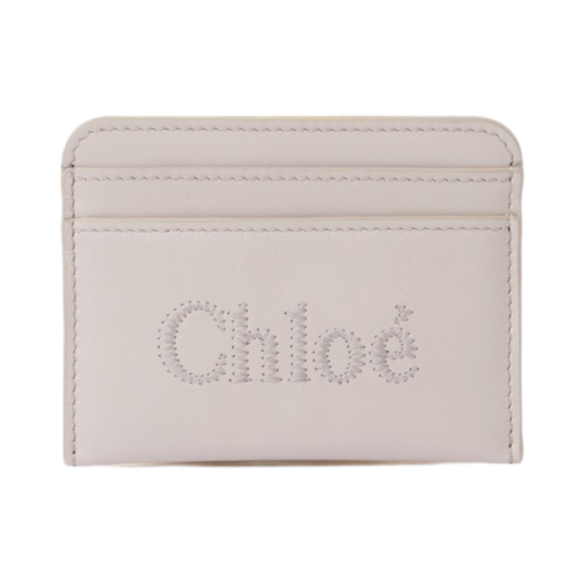 CHC23SP868I10084 Chloe Chloe Sense Card Holder Wild Grey