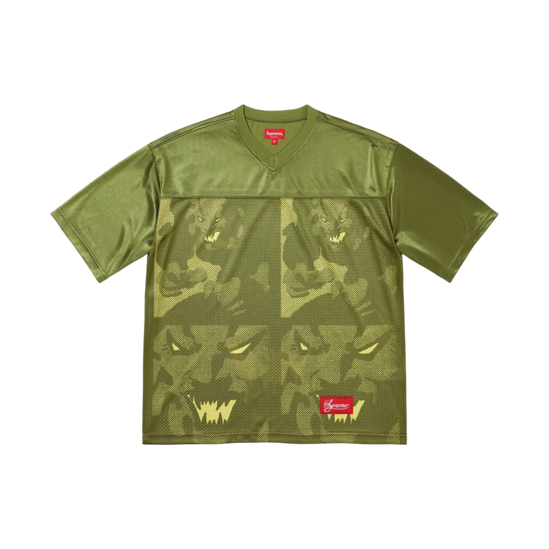 슈프림 로닌 풋볼 저지 올리브 - 23SS(Supreme Ronin Football Jersey Olive - 23SS) - 1