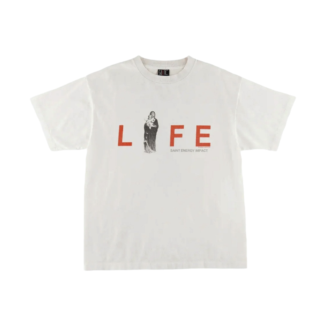 세인트 마이클 라이프 마리아 티셔츠 화이트 - 23SS(Saint Mxxxxxx Life Maria T-Shirt White - 23SS) - 2