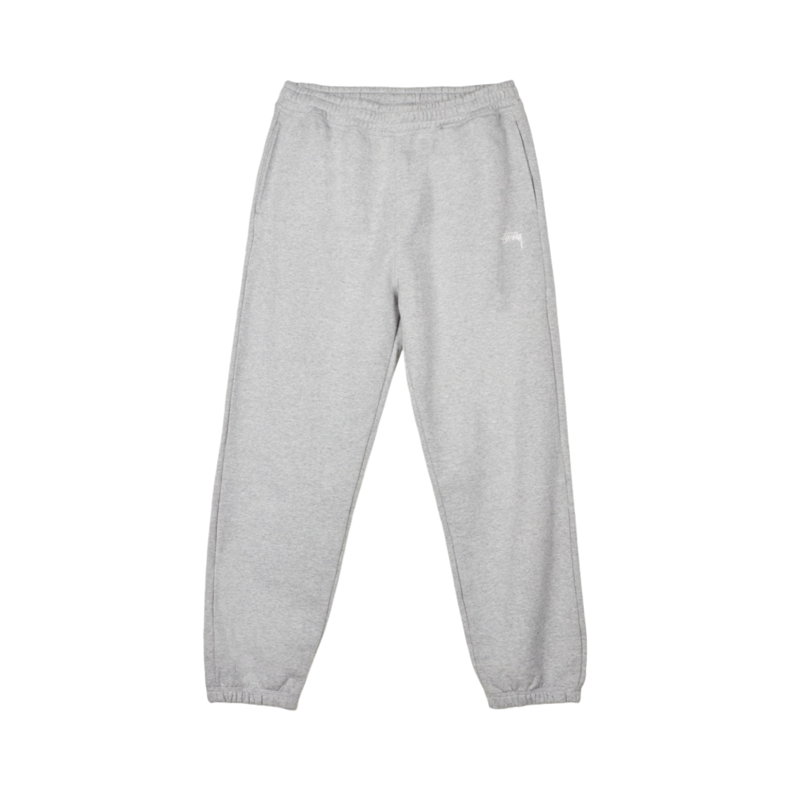 스투시 스탁 로고 팬츠 그레이 헤더