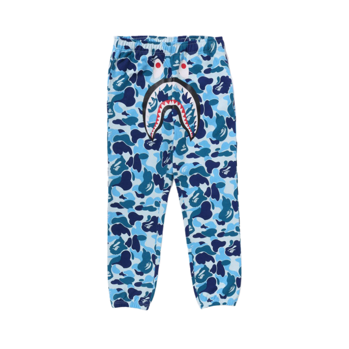 - BAPE ABC Camo Shark Regular Fit Sweatpants Blue