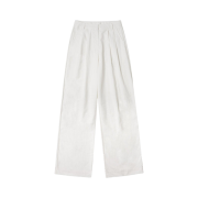 Siyazu SIPT7078 Two-Tuck Nylon Slacks White