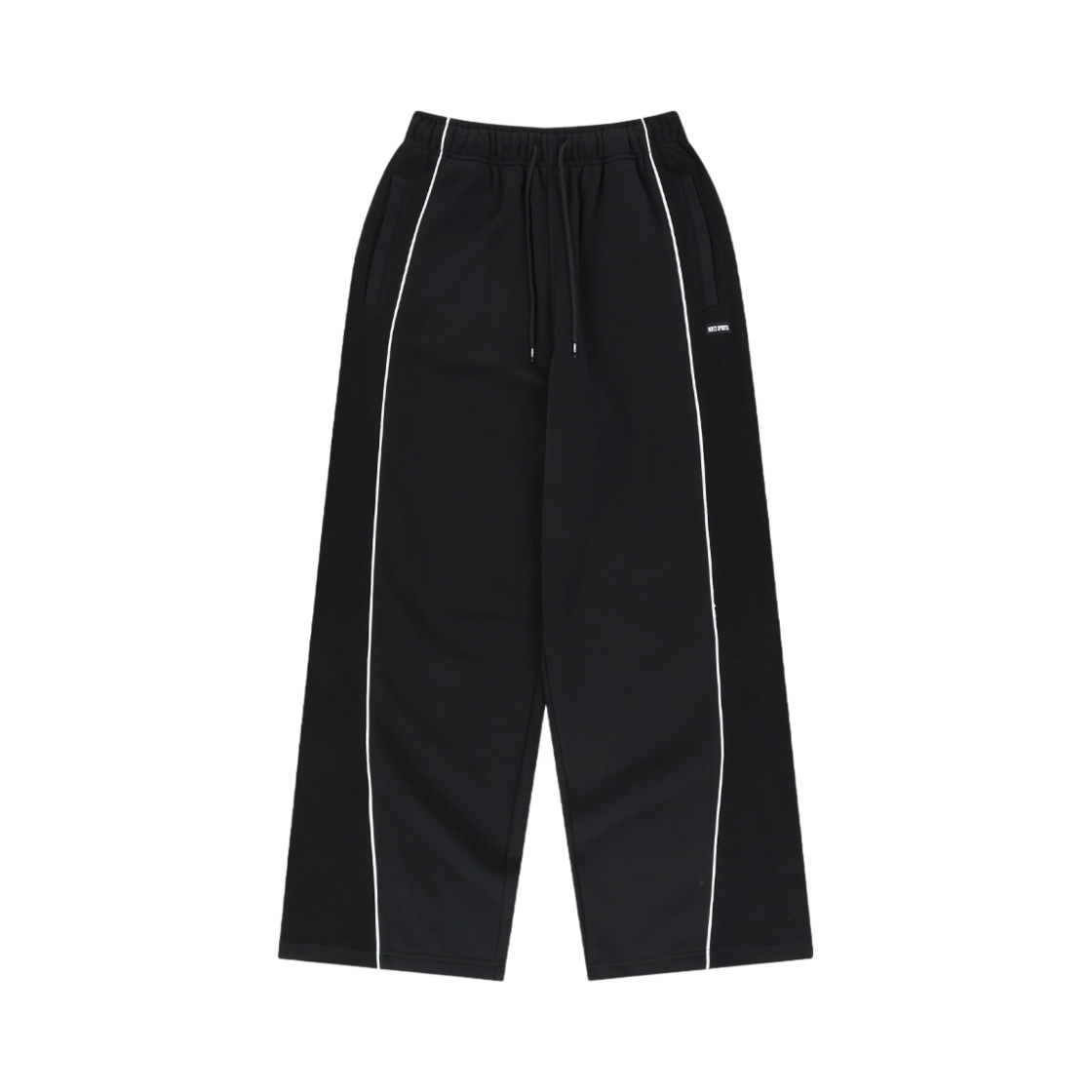 에이치덱스 우먼스 와이드 리버스 스웨트 팬츠 블랙