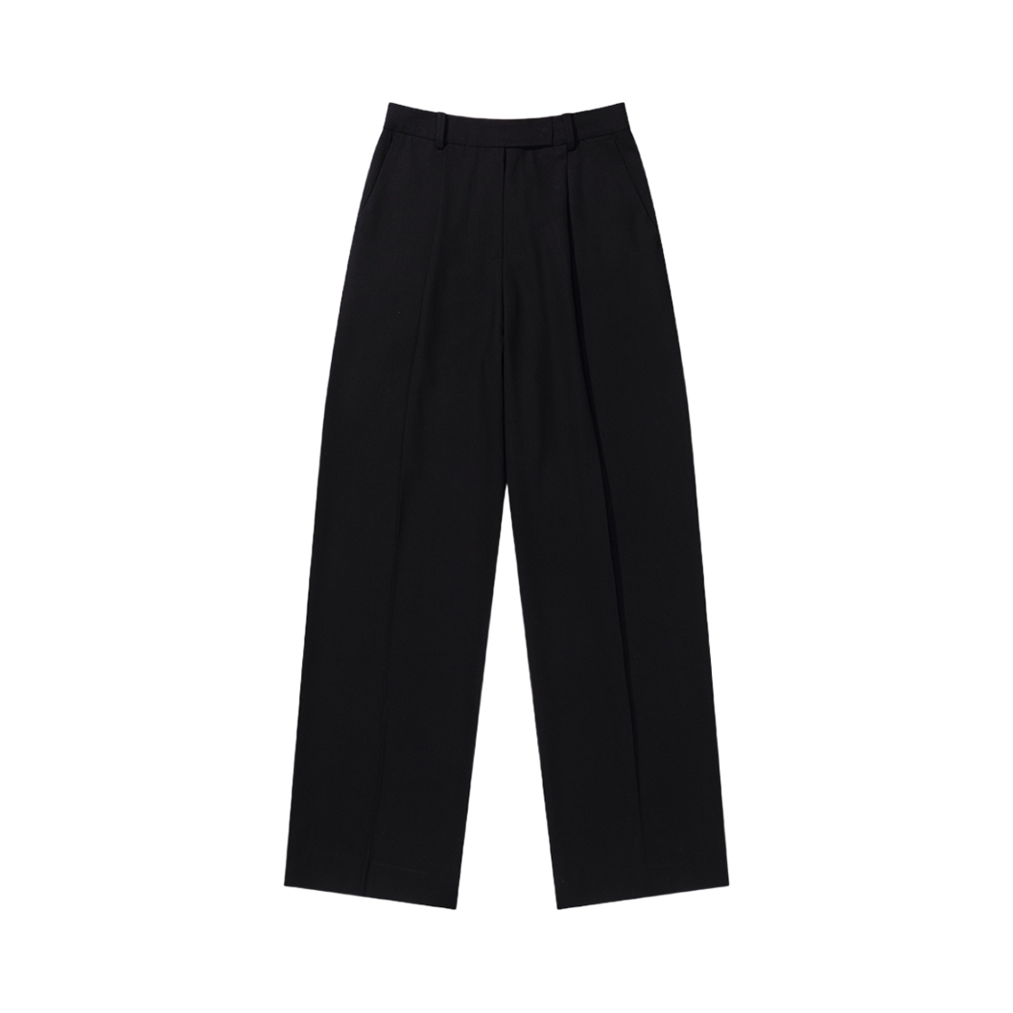 필더스 여성 데일리 원턱 와이드 슬랙스 블랙(Fielders Woman Daily One-Tuck Wide Slacks)