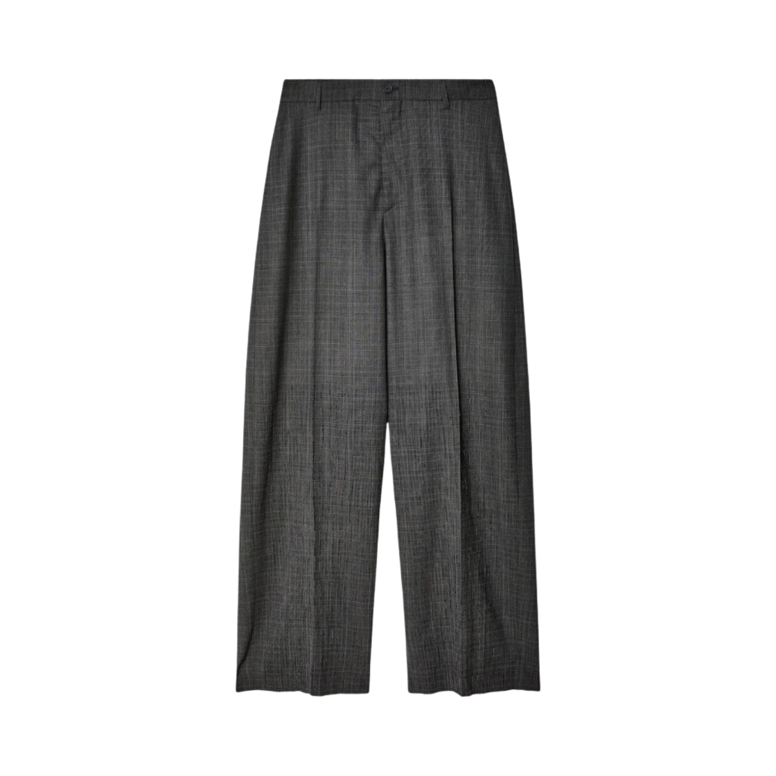 (W) 발렌시아가 슈레디드 테일러드 팬츠 그레이((W) Balenciaga Shredded Tailored Pants Grey) - 1