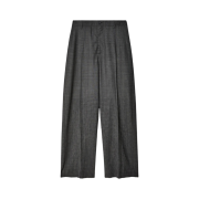 (W) Balenciaga Shredded Tailored Pants Grey