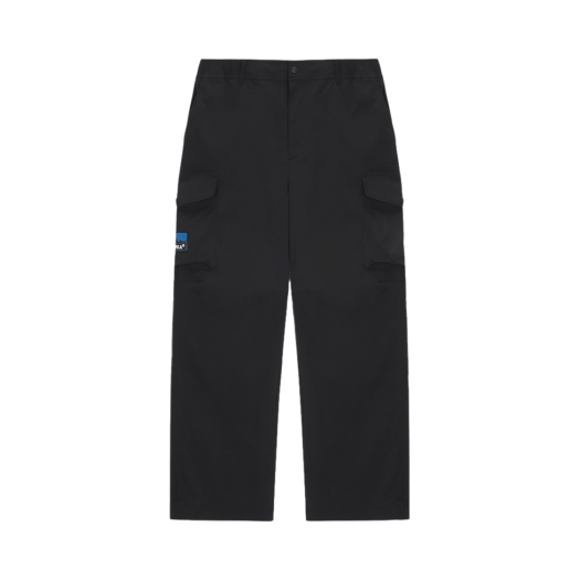 수프라 포켓 우븐 와이드 팬츠 블랙