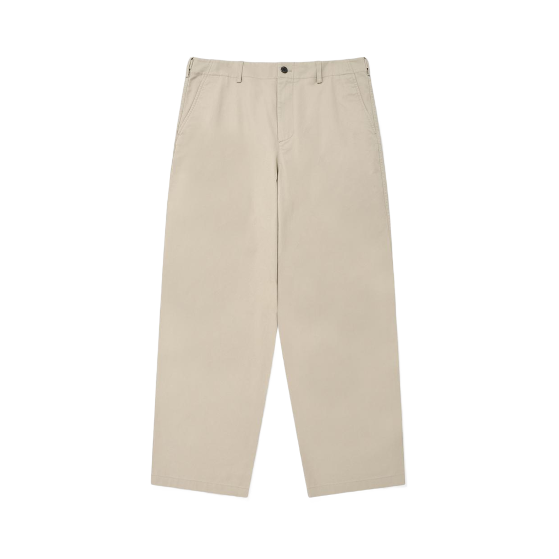 커버낫 와이드 치노 팬츠 베이지(Covernat Wide Chino Pants Beige) - 1