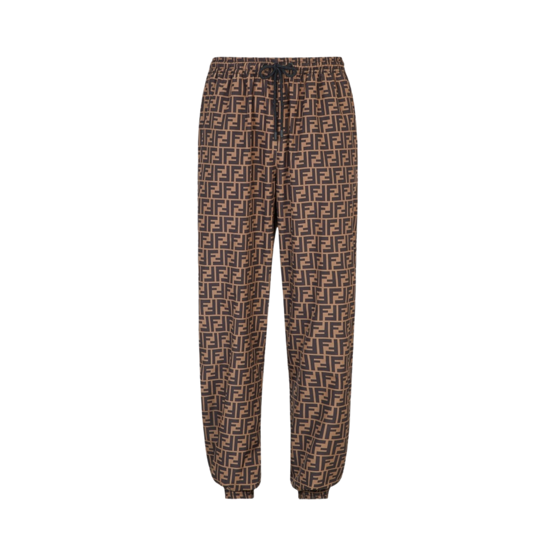 FAB527A797F13IZ Fendi Nylon Trousers Brown