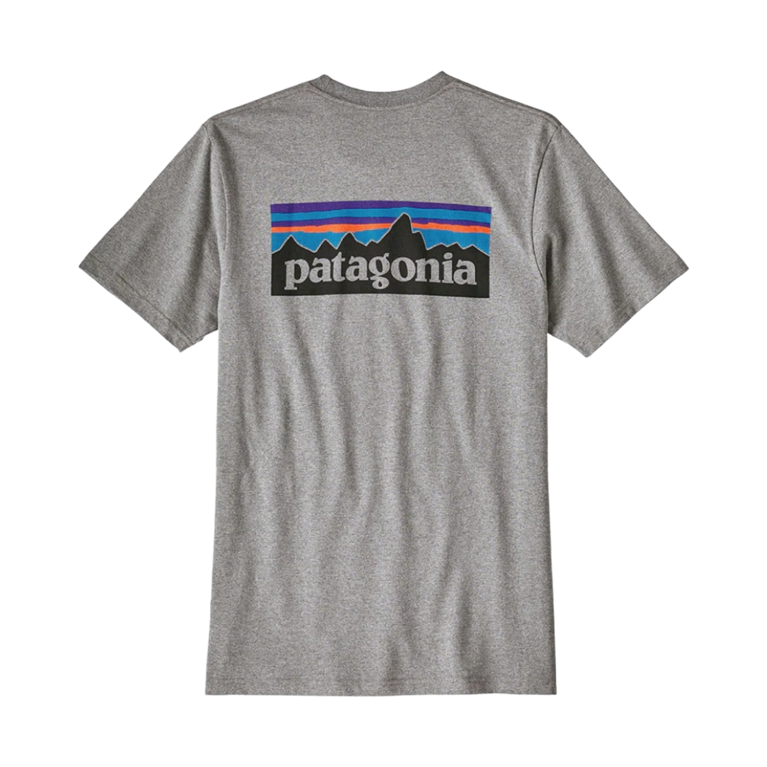 파타고니아 P-6 로고 리스폰시빌리티 숏슬리브 그래블 헤더(Patagonia P-6 Logo Responsibili-Tee S/S Gravel Heather)