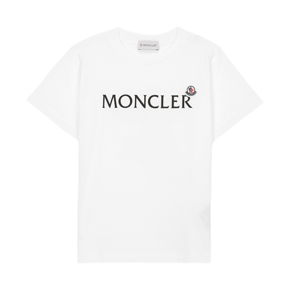 K1-954-8C00015-89AFV-034 (Kids) Moncler Short Sleeve T-Shirt White - 25SS