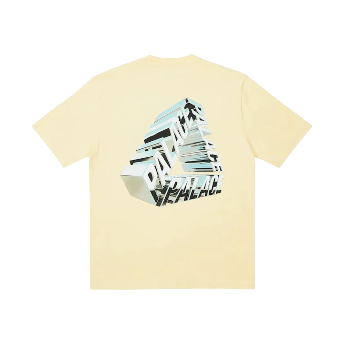 팔라스 트라이크롬 티셔츠 멜로우 옐로우 - 23SS(Palace Tri-Chrome T-Shirt Mellow Yellow - 23SS) - 1