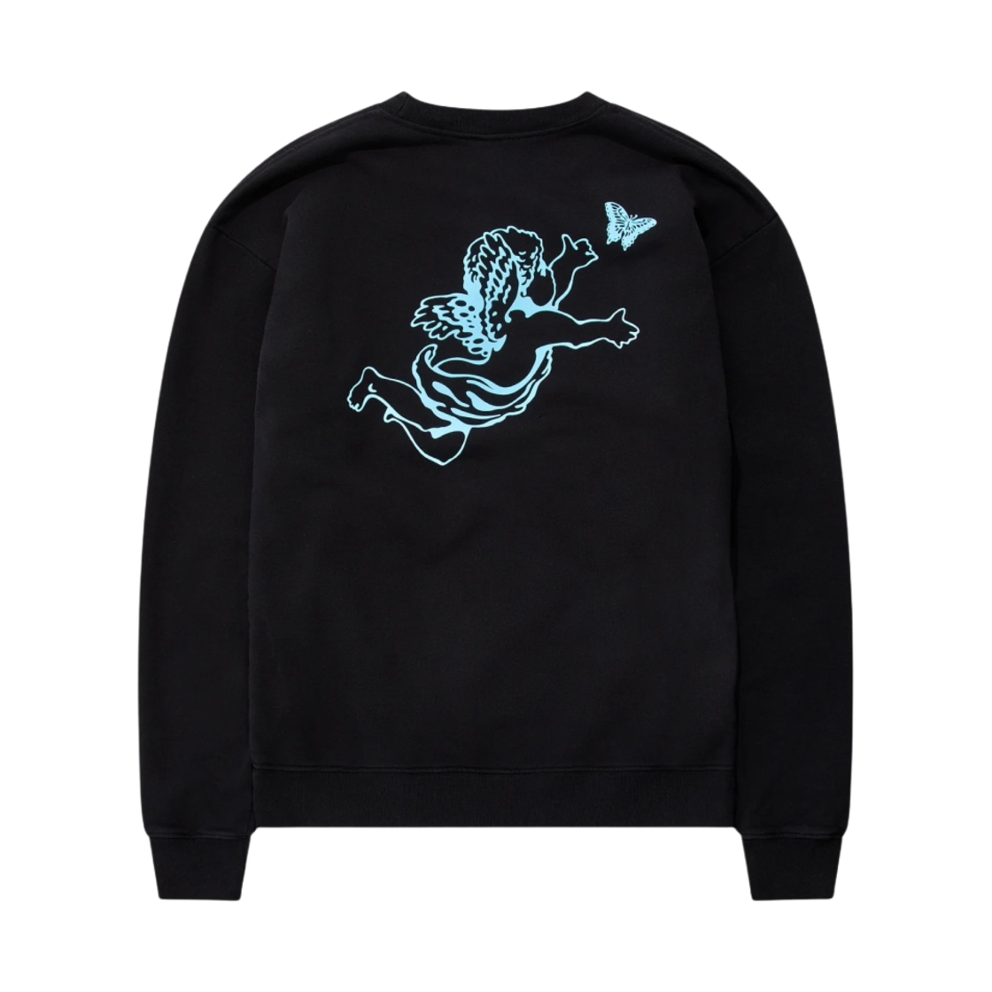 베르디 걸스 돈 크라이 엔젤 크루넥 블랙_BLACK(Verdy Girls Don't Cry Angel Crewneck Black) - 2