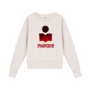 (W) Isabel Marant Mobyli Sweatshirt Ecru - 22SS