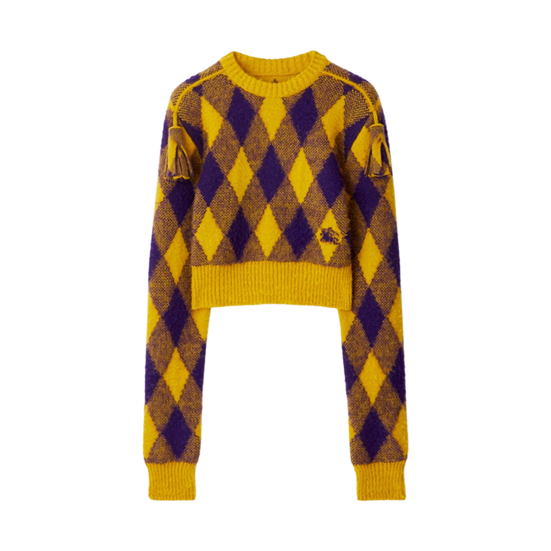 (W) 버버리 아가일 울 스웨터 페어