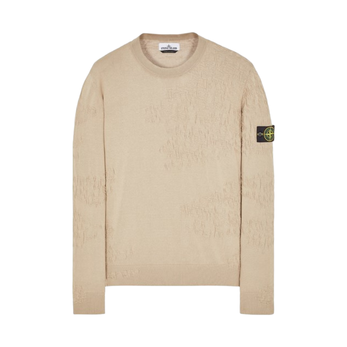 7815515B3-V0092 Stone Island 515B3 Crewneck Sweater Dove Grey - 23SS