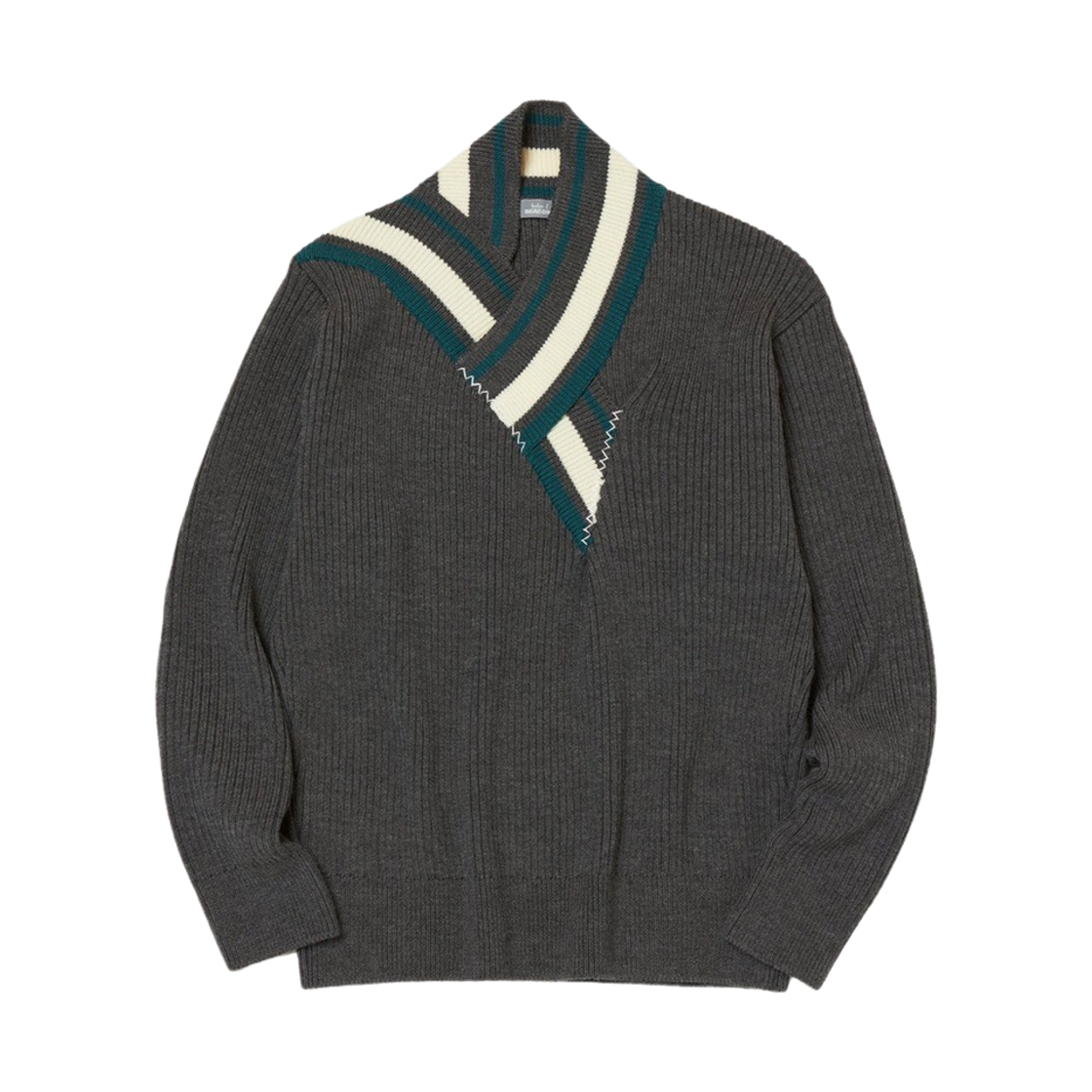 컬러비콘 24WBM-N04333 스웨터 그레이 - 24FW(Kolor Beacon 24WBM-N04333 Sweater Gray - 24FW)