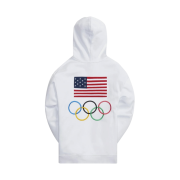Kith Team USA Flag Williams III Hoodie White