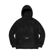 Supreme Polartec Hooded Sweatshirt Black - 21FW