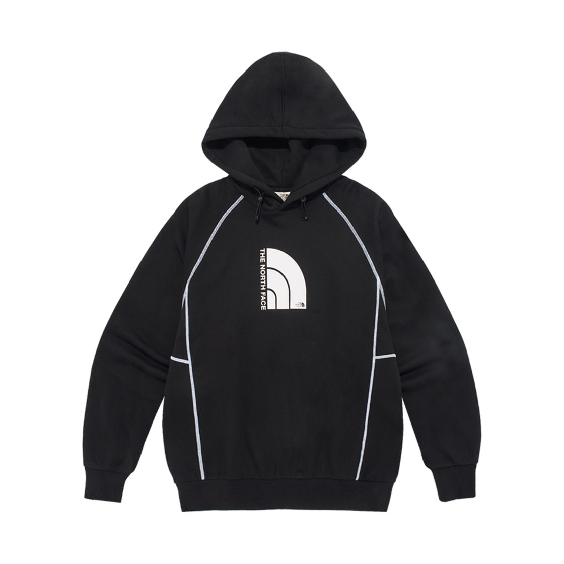 NM5PQ50K The North Face Dome Logo Hood Pullover Black