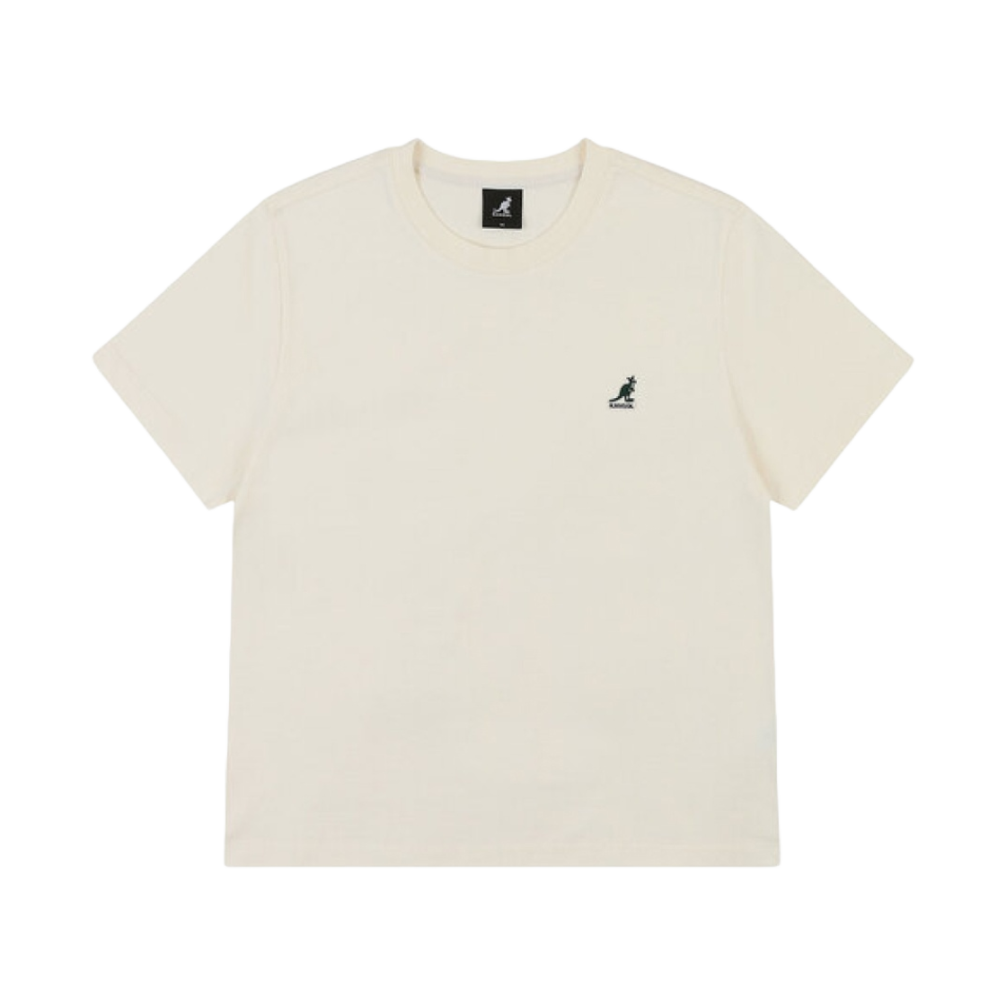 (W) 캉골 베이직 티셔츠 2753 아이보리((W) Kangol Basic T-Shirt 2753 Ivory)