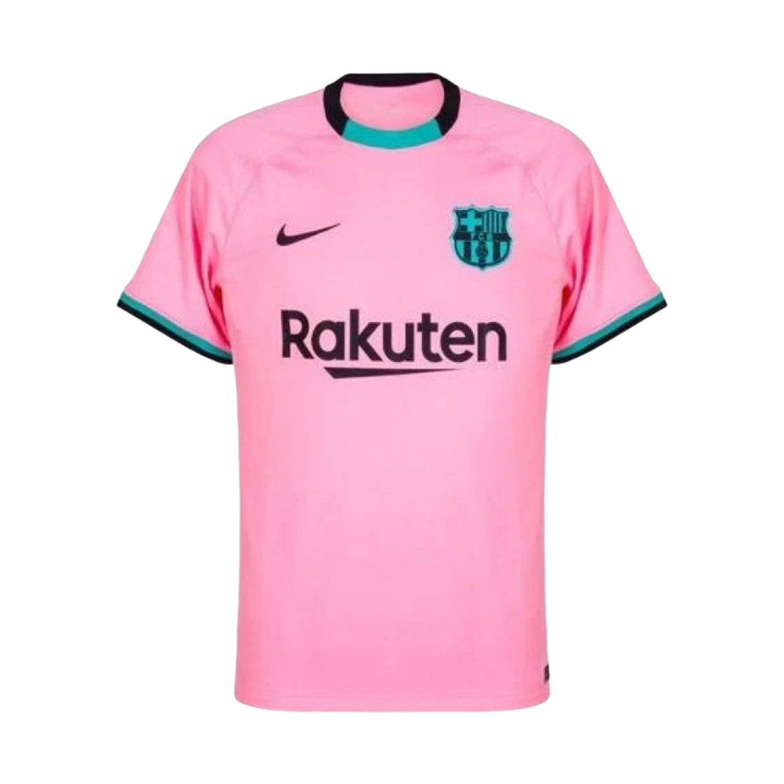 나이키 FC 바르셀로나 2020/21 드라이핏 스타디움 3rd 저지 핑크 빔 블랙 (논 마킹 버전)(Nike FC Barcelona 2020/21 Dri-Fit Stadium Third Jersey Pink Beam Black (Non Marking Ver.))