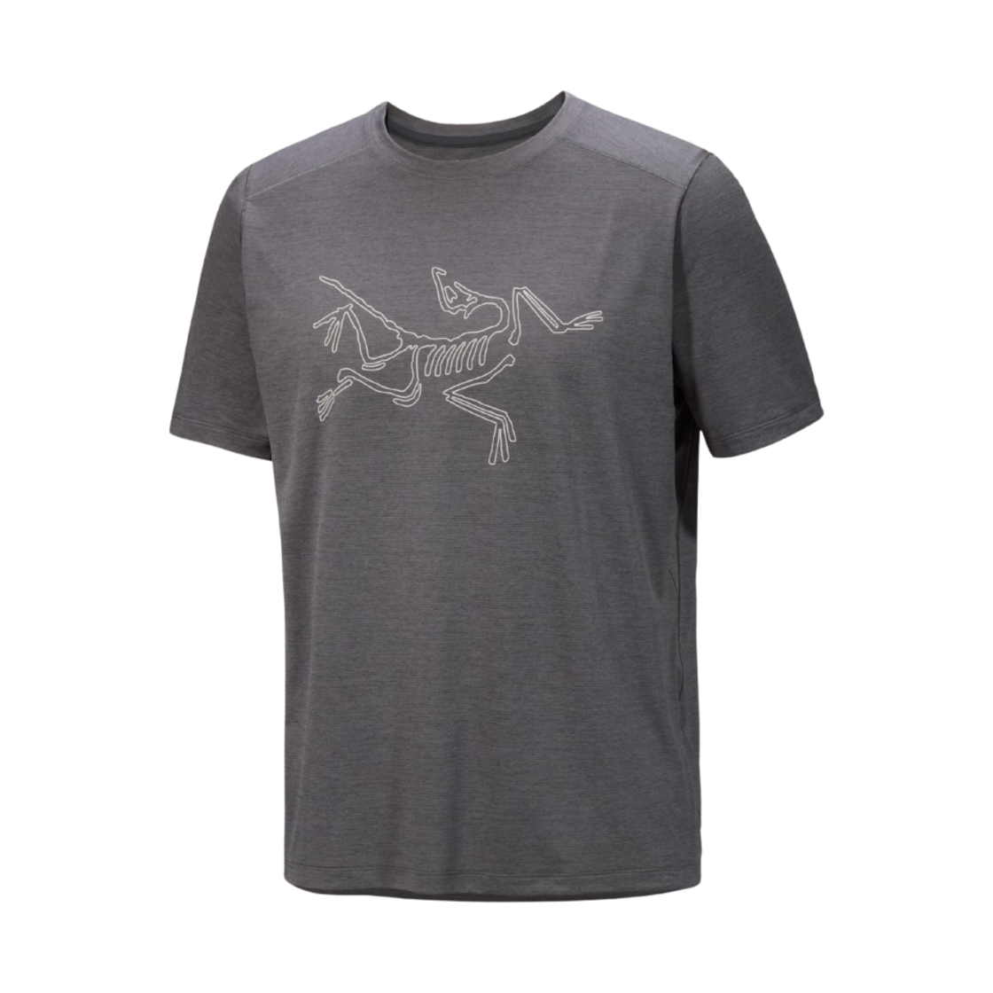 9726 Arc'teryx Cormac Logo SS T-Shirt Black Heather