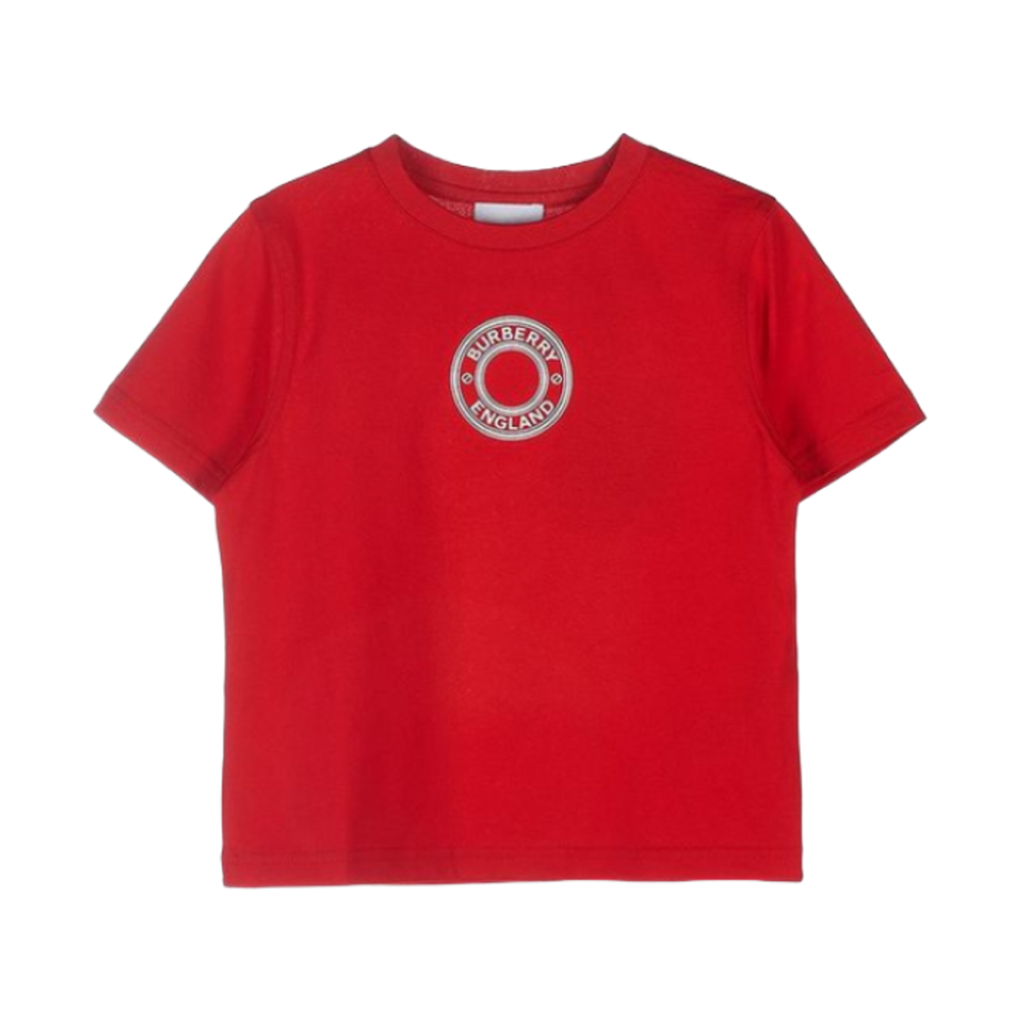 8064530 (Kids) Burberry Logo Graphic Cotton T-Shirt Bright Red