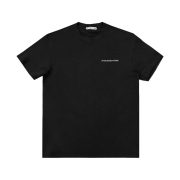 AA Logo Embroidery T-shirts Short Sleeve Black