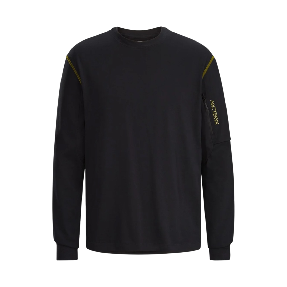 아크테릭스 시스템 A 코팔 롱슬리브 버드 티셔츠 블랙 | Arc'teryx | KREAM