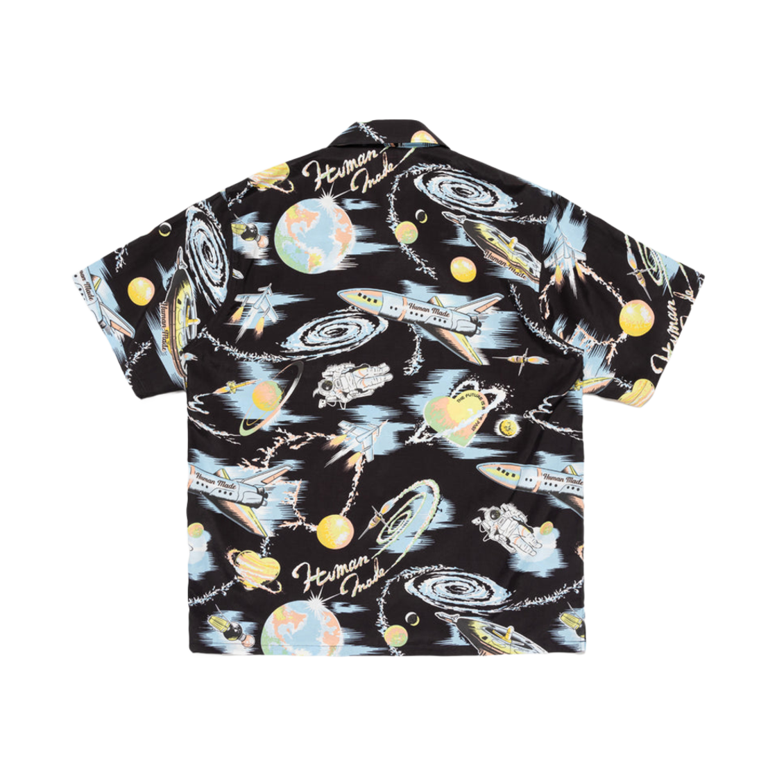 휴먼 메이드 그래픽 알로하 셔츠 블랙(Human Made Graphic Aloha Shirt Black) - 2