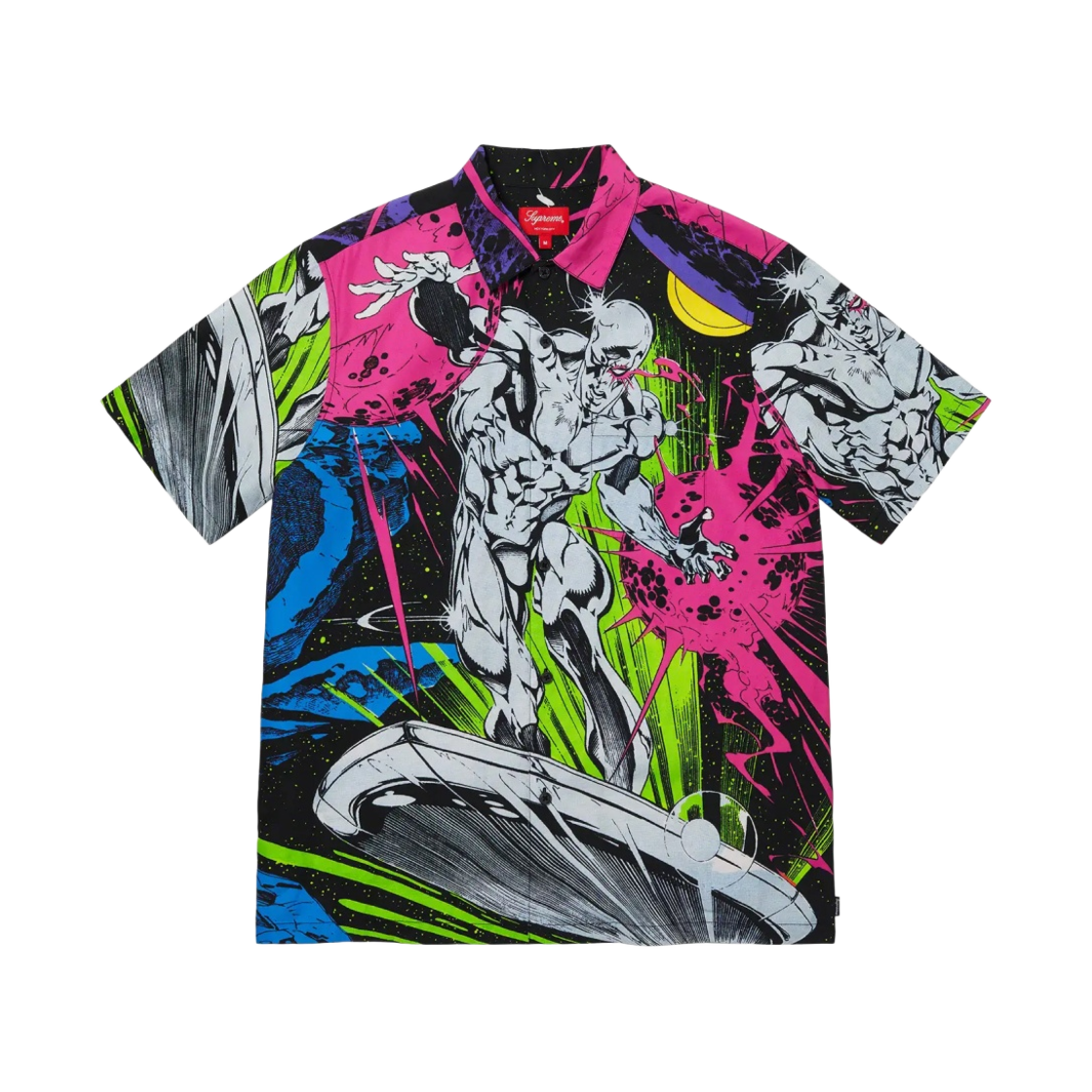 슈프림 실버 서퍼 숏슬리브 셔츠 멀티컬러 - 22SS(Supreme Silver Surfer S/S Shirt Multicolor - 22SS) - 1