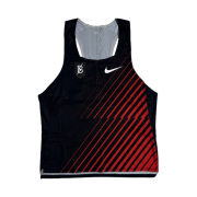 Nike Dri-Fit ADV AeroSwift Bowerman Track Racing Singlet Black Gym Red