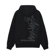 Stussy Buana Stock Zip Hoodie Black